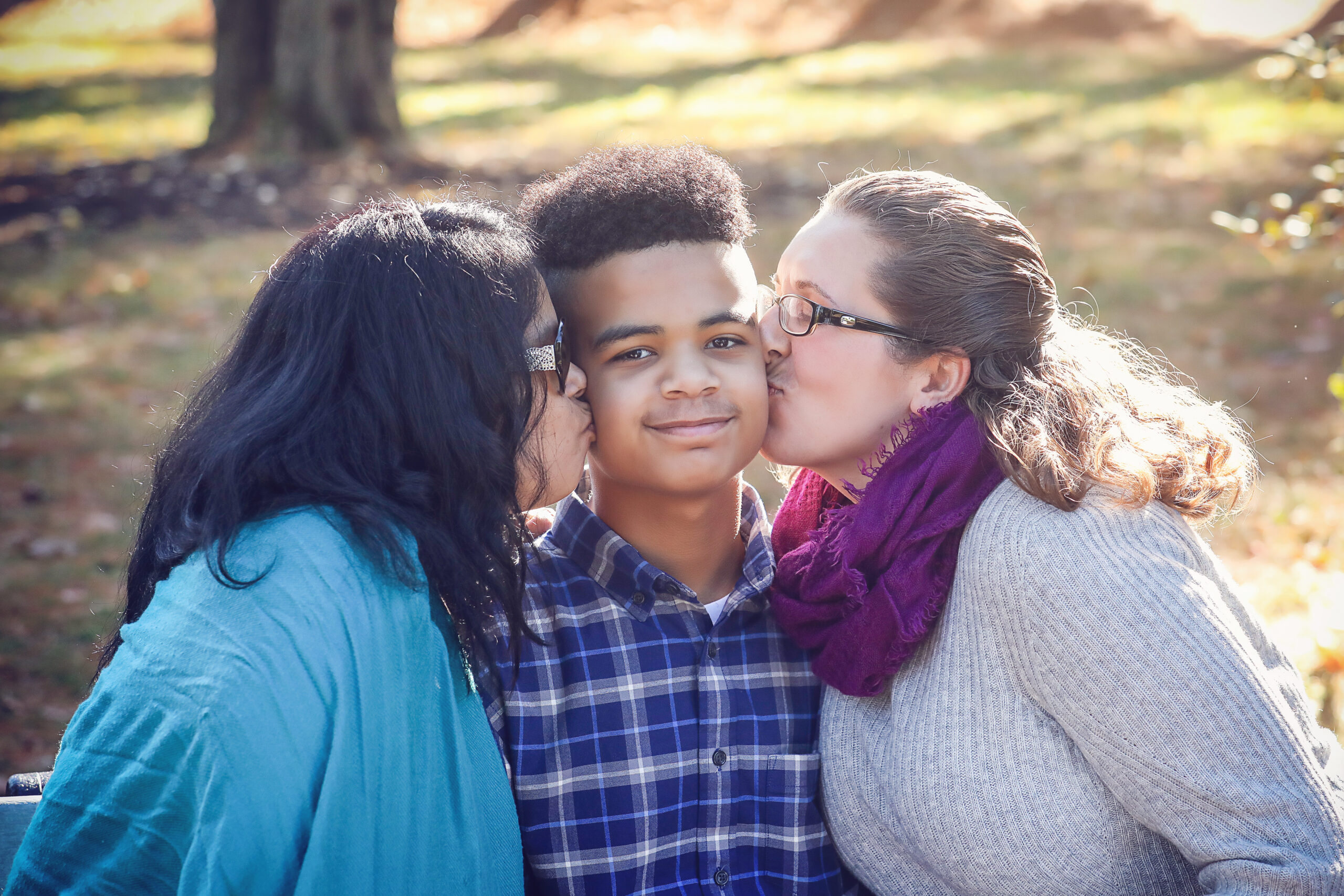 002Moody Angel with his biological mother, Jen (left), and his adoptive mother, Amanda (right). Photo by MamaRazzi Photography.