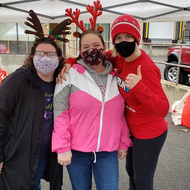 people enjoying a holiday party
